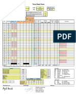 Time Sheet Form: Ayah Ashraf Fouad Technical Graduate