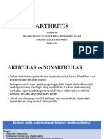 Dr. Faridin Pengenalan Arthritis