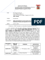 Memorandum: Philippine National Police, Police Regional Office 10