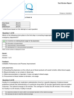 Test Name: CPHQ Practice Exam: Form A: Your Score Status Initial Score