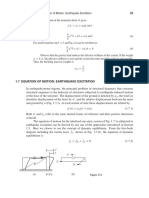 f L w L θ θ and Eq. (a) can be rewritten as w L: 1.7 Equation Of Motion: Earthquake Excitation