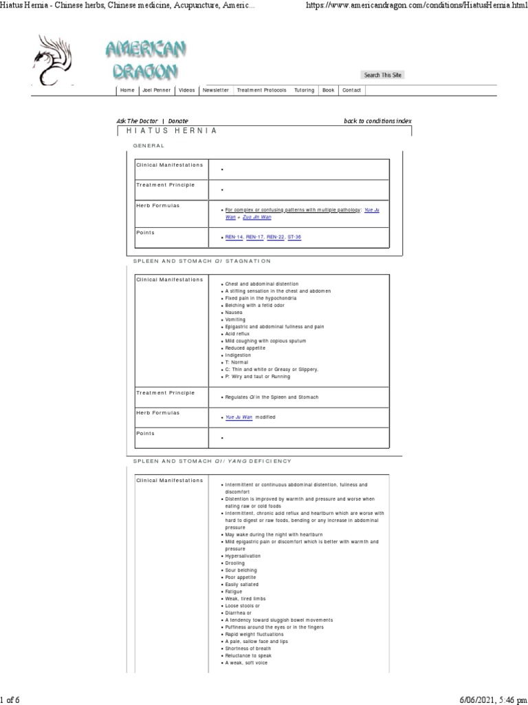 Hiatus Hernia Chinese Herbs, Chinese Medicine, Acupuncture Download