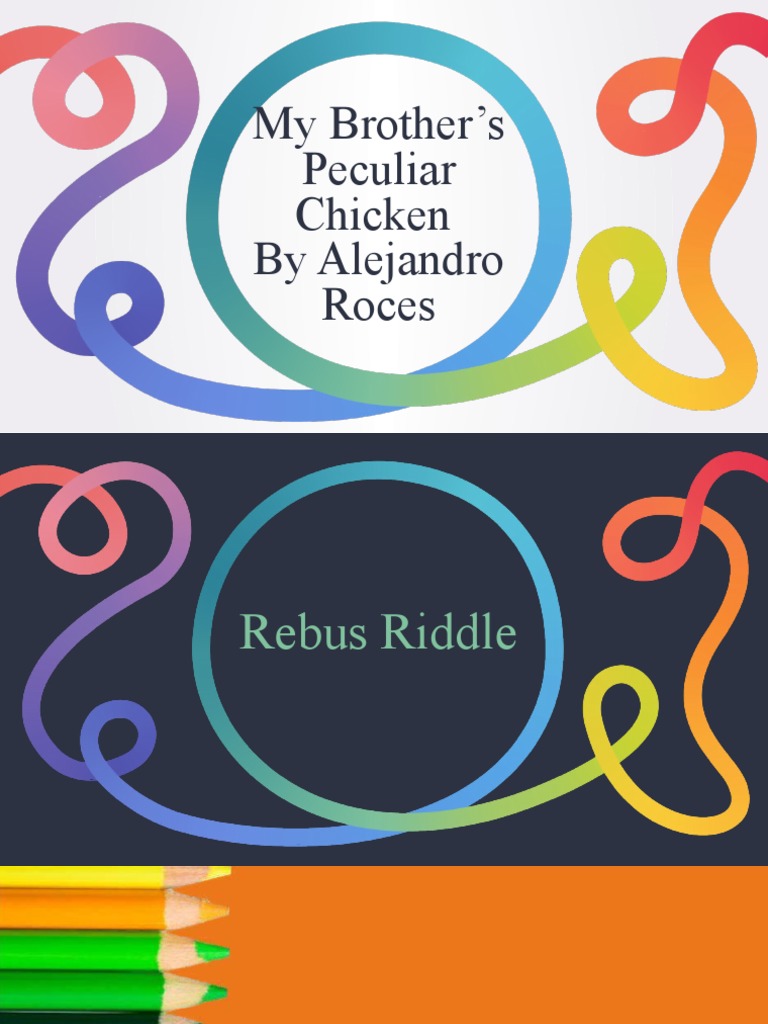 My Brother's Peculiar Chicken by Alejandro Roces PDF