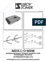 Mdx-I/O M2M: Additional Input/Output Module With Datalogger Function
