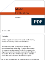 Media Evaluation: by Matthew Hill