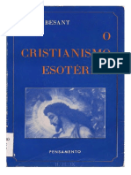 Annie Besant - O Cristianismo Esotérico