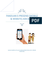 Manual Petunjuk E-Presensi - Login Personal ASN Juni