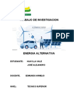 Trabajo de Energia Alternativa