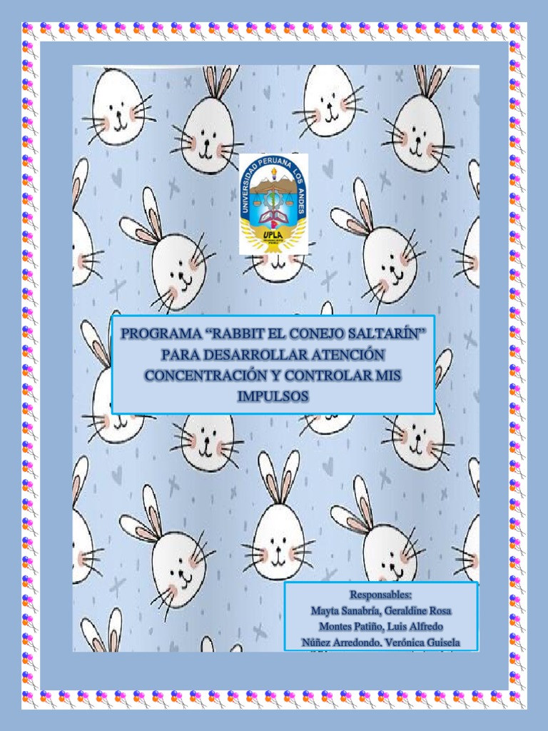 Programa Rabbit: Atención y Control Impulsos | PDF | Memoria | Atención