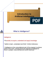 Introduction To AI and ML