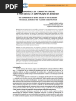 A EXPERIÊNCIA DE SER BEBÊ NA CRECHE - O ATOR SOCIAL E A CONSTITUIÇÃO DA DOCÊNCIA