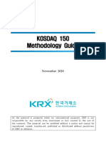 Kosdaq 150 Methodology Guide: November 2020