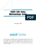 Kospi 200 Index Methodology Guide: November 2020