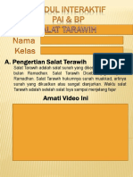 Modul Pai Solat Tarawih