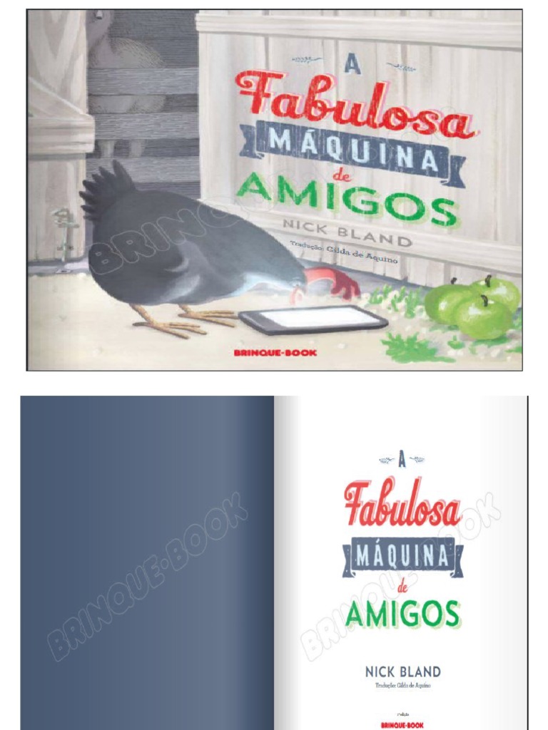 Livro A Fabulosa Maquina de Amigos - Nick Bland | PDF