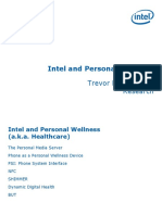 Intel and Personal Wellness: Trevor Pering, Intel Research