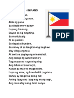 Philippine National Anthem