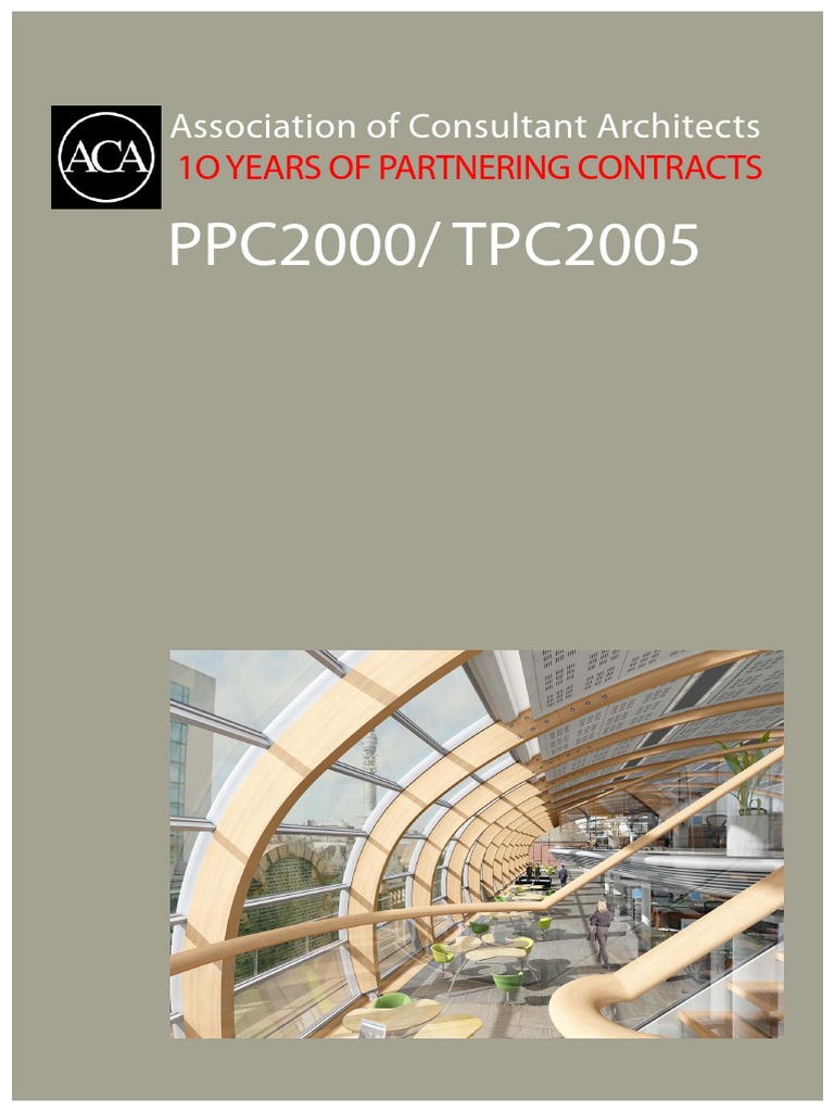 ACA - PPC2000 TPC2005 (10 Years of Partnering Contracts) | PDF ...