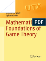 Mathematical Foundations of Game Theory - Laraki, Rida, Renault, Jérôme, Sorin, Sylvain
