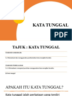 Kata Tunggal Tahun 2 2021