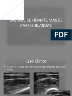 Drenaje Percutaneo Hematomas Casos