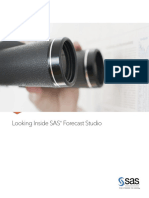 Looking Inside SAS Forecast Studio: White Paper