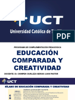 Diapositiva - Educación Comparada y Creatividad - Sesiòn Ii