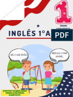 Conteúdos dos módulos de inglês por ano letivo