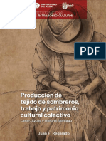 Producción de Tejido de Sombreros, Trabajo y Patrimonio Colectivo