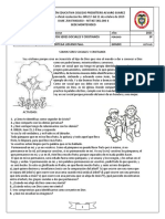 Taller # 6 Somos Seres Sociales y Cristianos - Religion 8