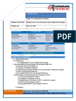 Subject Psychology: Paper No.2: Quantitative Methods Module No.16: Non Parametric Tests: Single Factor Design