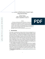 Syllogisms in Rudimentary Linear Logic, Diagrammatically: Ruggero Pagnan DISI, University of Genova, Italy