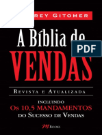 Resumo A Biblia de Vendas Jeffrey Gitomer