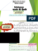 Kefahaman Surah Al-Qadr