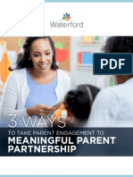 ESSA Parent Engagement Parent Partnership