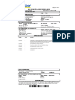 Autorización Laboratorio Clinico: Documento: 35515100