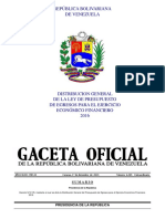 Decreto de La Distribucion General 2016