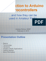 Introduction To Arduino Microcontrollers: ... and How They Can Be Used in Amateur Radio