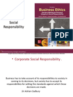 Corporate Social Responsibility Corporate Social Responsibility