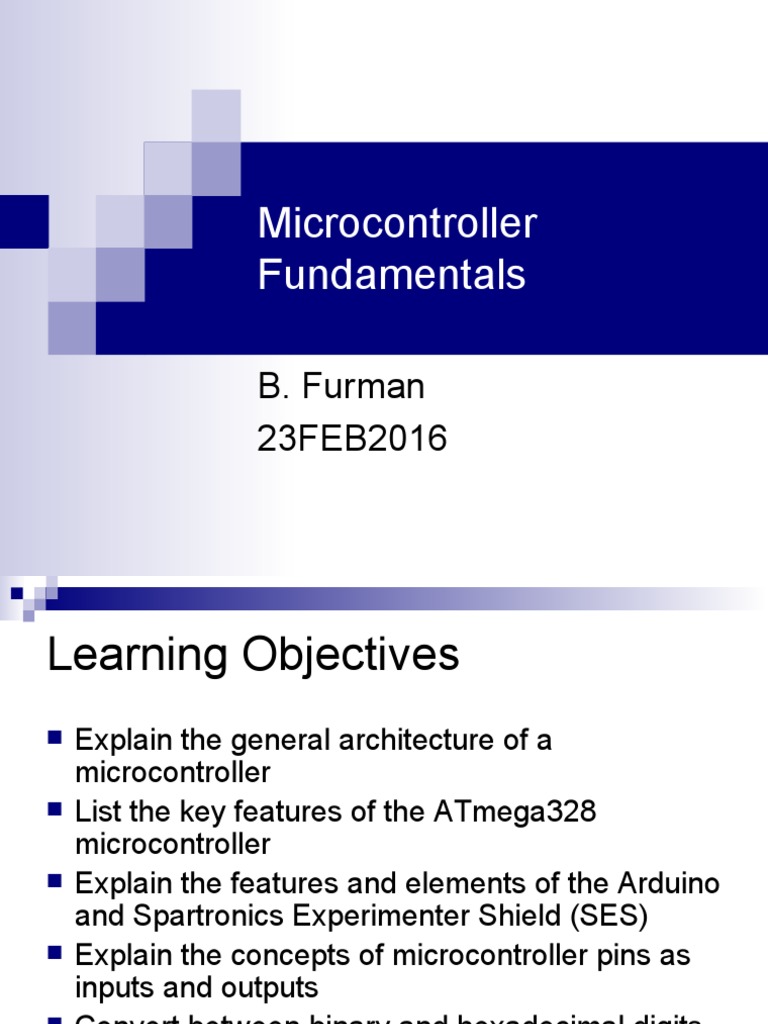 Microcontroller Basics and ATmega328 Guide | PDF | Computer Engineering ...