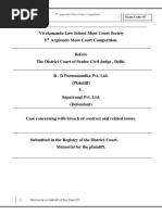 Moot Court Oral Argument Script Example | PDF | Public Sphere | Common Law