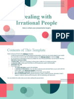 Dealing With Irrational People by Slidesgo