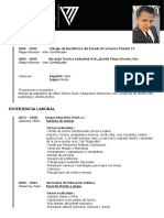 Ejemplo de Curriculum Vitae