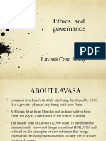 Ethics and governance of the Lavasa case study