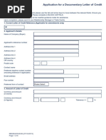 Documentary Letter of Credit