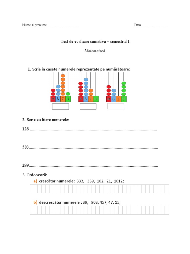Test Mate Sem I - CES | PDF
