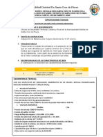 Especificaciones Tecnicas de Balon de Oxigeno 10m3