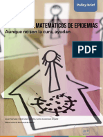 Policy Brief modelos matemáticos de epidemias