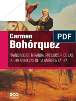 Francisco de Miranda. Precursor de las independencias de la América Latina.