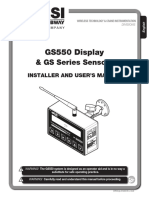 Trimble Lifting GS550 Display Manual - EN